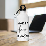 Stainless Steel Water Bottle - MADE 2 CHANGE THE WORLD™