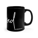 Black Mug 11oz - Blessed