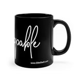 Black Mug 11oz - Unstoppable