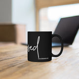 Black Mug 11oz - Blessed
