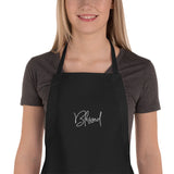 Embroidered Apron - Blessed