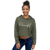 Crop Hoodie - Powerful