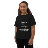 Youth Short Sleeve T-Shirt - MADE 2 CHANGE THE WORLD™