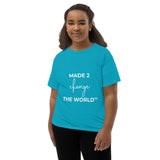 Youth Short Sleeve T-Shirt - MADE 2 CHANGE THE WORLD™