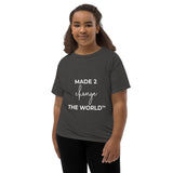 Youth Short Sleeve T-Shirt - MADE 2 CHANGE THE WORLD™