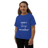 Youth Short Sleeve T-Shirt - MADE 2 CHANGE THE WORLD™
