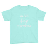 Youth Short Sleeve T-Shirt - MADE 2 CHANGE THE WORLD™
