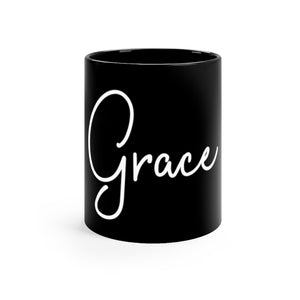 Black Mug 11oz - Grace