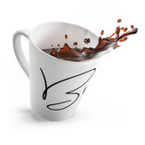 Latte Mug White - Brave
