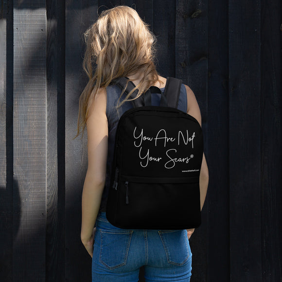 Backpack Black - You Are Not Your Scars®