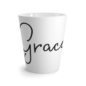 Latte Mug White - Grace