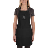Embroidered Apron - MADE 2 CHANGE THE WORLD™