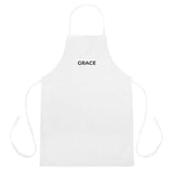 Embroidered Apron - GRACE