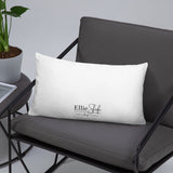 Throw Pillow White 20in x 12in - Worthy