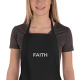 Embroidered Apron - FAITH