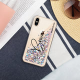 Liquid Glitter Phone Case - Brave