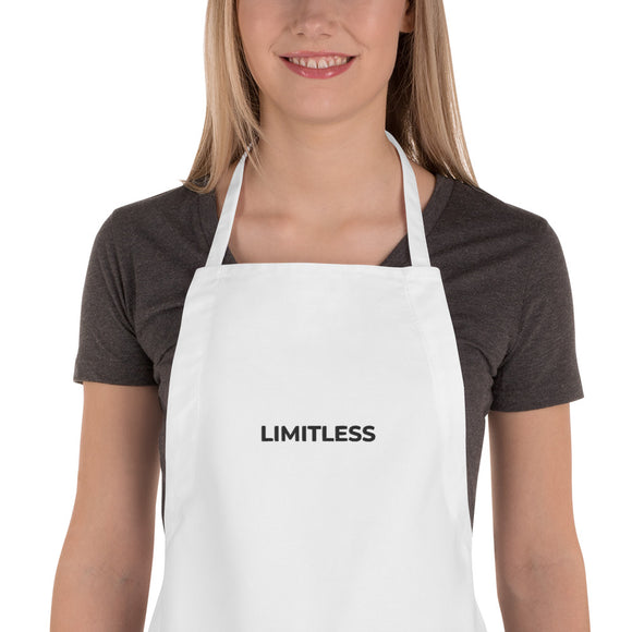 Embroidered Apron - LIMITLESS